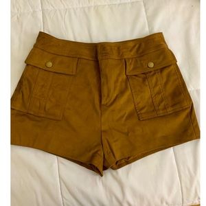 Forever 21 Faux Suede Shorts